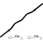 Dambılcım 120 cm Siyah Z Bar Ağırlık Barı 1,5 kg Vinyl Kaplama ile Dayanıklı ve Şık