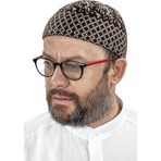 İhvan Online Orlon Örme Kışlık Yün Bere Takke Karyağmış Kahverengi