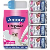 Amore Lifeguard Yavru Kedi Süt Tozu 240 gr + Biberon + Kitten Konserve 4 x 415 gr