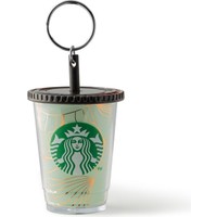 Starbucks Starbucks® Anahtarlık - Altın Renkli Desenli - 11116835