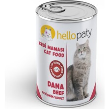 Hello Paty Dana Etli Yaş Konserve Kedi Maması 24 Adet- 415 gr