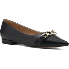 Nine West Motav 1pr Siyah Kadın Babet