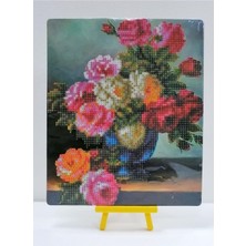 Hobigun Boncuklu Taşlı Mozaik Elmas Goblen Pano 21X25