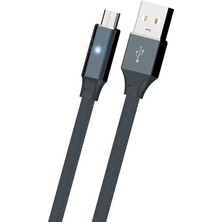 Polosmart PSM27 Micro USB LED Uyarılı Şarj ve Data Kablosu