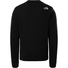 The North Face The North FaceDrew Peak Crew Erkek Sweatshirt Siyah