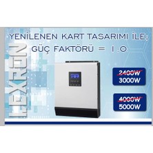 Mexxsun Lexron Smart 3kva 24V 3000 Watt Akıllı Inverter