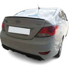 Otowinn Hyundai Accent Blue Bagaj Üstü Spoiler Piano Black