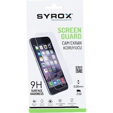 Syrox Samsung Galaxy A11 Ekran Koruyucu Kırılmaz Cam