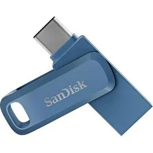 Sandisk Ultra Dual Drive Go Type-Ctm Flash Disk Navy Blue SDDDC3-064G-G46NB