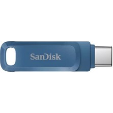 Sandisk Ultra Dual Drive Go Type-Ctm Flash Disk Navy Blue SDDDC3-064G-G46NB