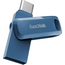 Sandisk Ultra Dual Drive Go Type-Ctm Flash Disk Navy Blue SDDDC3-064G-G46NB