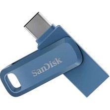 Sandisk Ultra Dual Drive Go Type-Ctm Flash Disk Navy Blue SDDDC3-064G-G46NB