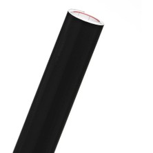 Sticker Art Siyah Renk Yapışkanlı Folyo Mat Yüzey