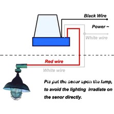 Sonreyon 220 Volt Fotosel Anahtar Gece Sensör Anahtarı