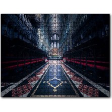 Cakapuzzle Ingiltere Ely Katedrali Iç Görünüş 120 Parça Puzzle Yapboz Mdf (Ahşap)