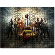 Cakapuzzle Pubg Poster 120 Parça Puzzle Yapboz Mdf (Ahşap)