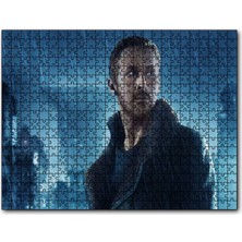 Cakapuzzle Blade Runner Ryan Gosling Yağmur Altında 120 Parça Puzzle Yapboz Mdf (Ahşap)