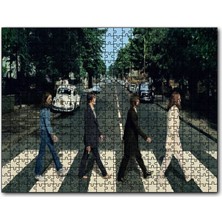 Cakapuzzle Beatles Yaya Geçidinde 120 Parça Puzzle Yapboz Mdf (Ahşap)