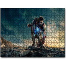 Cakapuzzle Tony Stark Ayağa Kalkıyor 120 Parça Puzzle Yapboz Mdf (Ahşap)