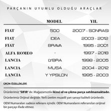 Alpha Auto Part Fiat / Alfa Romeo / Lancia Için Motor Kaput Lastiği Vidası