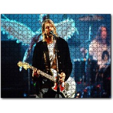 Cakapuzzle Kurt Cobain Sahnede Şarkılarıyla 120 Parça Puzzle Yapboz Mdf (Ahşap)