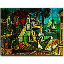 Cakapuzzle Mediterranean Landscape, 1953 By Pablo Picasso 120 Parça Puzzle Yapboz Mdf (Ahşap)