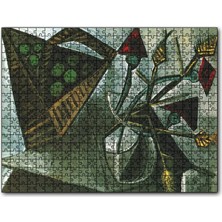 Cakapuzzle Still Life Bascket Of FRUIT1942 By Pablo Picasso 120 Parça Puzzle Yapboz Mdf (Ahşap)