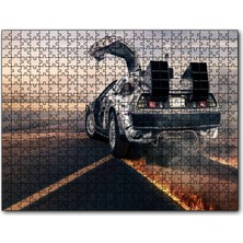 Cakapuzzle Geleceğe Dönüş Delorean'ın Dönüşü 255 Parça Puzzle Yapboz Mdf (Ahşap)