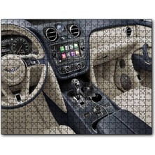 Cakapuzzle Bentley Bentayga Phev Kokpit 120 Parça Puzzle Yapboz Mdf (Ahşap)