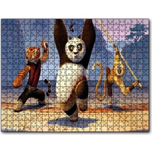 Cakapuzzle Kung Fu Panda 3 Usta Panda 255 Parça Puzzle Yapboz Mdf (Ahşap)