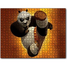 Cakapuzzle Kung Fu Panda 3 Kung Fu Sanatı 120 Parça Puzzle Yapboz Mdf (Ahşap)