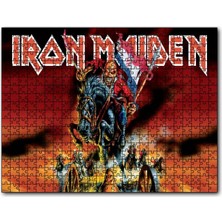 Cakapuzzle Iron Maiden Savaşan Yaratıklar 120 Parça Puzzle Yapboz Mdf (Ahşap)
