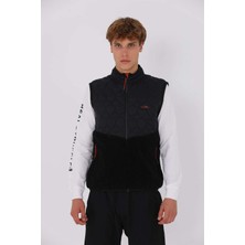 Maraton Regular Erkek Dik Yaka  Kolsuz Siyah Yelek 20218