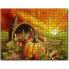 Cakapuzzle Sonbahar Hasadı 120 Parça Puzzle Yapboz Mdf (Ahşap)