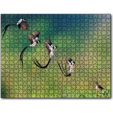 Cakapuzzle Zaman Atlamalı Fotoğrafçılık Kuş Görseli 120 Parça Puzzle Yapboz Mdf (Ahşap)