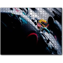 Caka Tablo Cakapuzzle Lewis Hamilton Mersedes Ile Formula 1 Görseli 120 Parça Puzzle Yapboz Mdf (Ahşap)