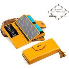 Hky Deri Çok Kullanışlı Kadın Cüzdan