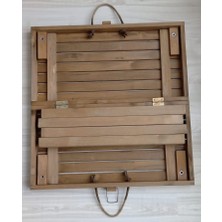 Woodenka Ahşap Katlanır Çanta Kamp ve Piknik Masası