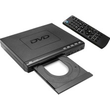 Flameer DVD Oynatıcı Kompakt Unscaling USB Müzik Disk Adh CD VCD Oynatıcı Uzaktan (Yurt Dışından)
