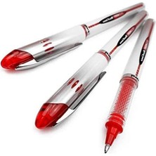 Uni-Ball Vision Elite 0.8 mm Roller Kalem Kırmızı 3'lü