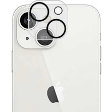 Smcase Dlrcase Apple iPhone 13 Mini Kamera Lens Koruyucu Cam Full Şeffaf