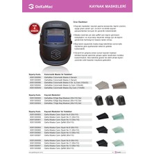 Gekamac Colormatik Maske 4 Sensör S 777 Solarmatik Kaynak Maskesi
