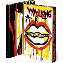 Nuuna Noktalı Defter Walking Art By Marıja Mandıc A5 Premium Kağıt 256 Sayfa