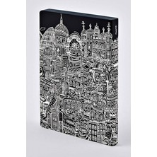 Nuuna Noktalı Defter London A5 Premium Kağıt 256 Sayfa