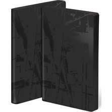 Nuuna Gri Noktalı Deri Defter Zero A5 Premium Kağıt 176 Sayfa