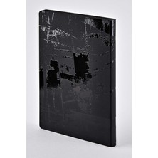 Nuuna Gri Noktalı Deri Defter Zero A5 Premium Kağıt 176 Sayfa