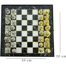Tuğra Ticaret Satranç Takımı Kutulu Dekoratif Hediyelik