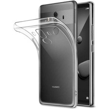 Case 4U Huawei Mate 10 Pro Kılıf Süper Silikon Arka Kapak Şeffaf