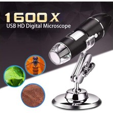 Dailytech 1600X Zoom 2mp USB Dijital Mikroskop 8 Ledli Kamera