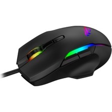 Gamenote MS1012A  Kablolu Rgb Gaming Mouse Siyah